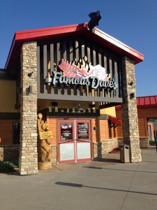 The first 6,000 square-foot Famous Dave's eatery will open in Carolina in April.