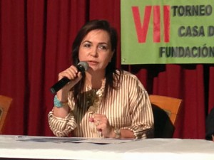 Maribel Mas, vice president of the Ferries del Caribe Foundation