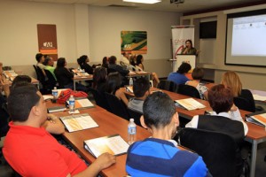 Participants of the first edition of the "Caguas Compite" program.