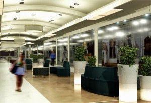 Once finished, the newly redesigned hallway will be used for fashion shows and other events, mall officials said.