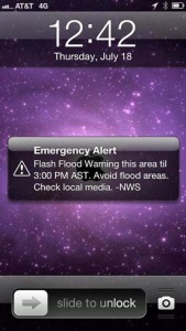 To receive messages, customers need not subscribe to any service, but must make sure their device settings are programmed to receive the government messages that are usually coupled with a loud warning sound.