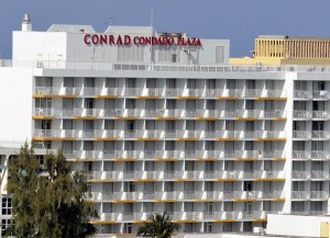 In 2008, the property was revamped and redesigned by noted designer Leo Daly, and in 2009, branded as part of Hilton Worldwide's Conrad Hotels & Resorts portfolio. (Credit: © Mauricio Pascual)