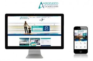 The website also features other data, such as weather updates for San Juan, as well as information about the Transportation Security Administration, USDA and Customs and Immigration.
