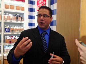 Omar López, District Manager in charge of Puerto Rico and South Florida.