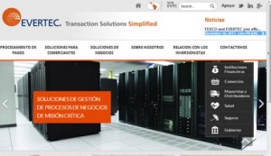 Evertec website