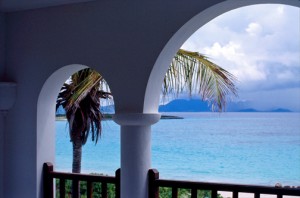 Cap Juluca, an upscale luxury resort on the Caribbean island of Anguilla. (Credit: Larry Luxner)