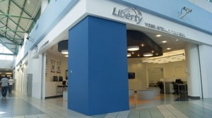 Among other features, the new store has two Internet speed test stations for customers who want to try the 20Mbps and 60Mbps Internet connections.
