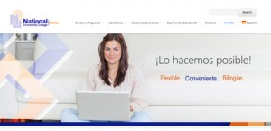 National University College's online offering is accessible at http://online.nuc.edu.