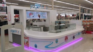 The new Yogen Früz inside Kmart is one of several in-store locations planned to open inside the retailer.