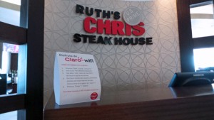 Claro is providing telecom services to Ruth Chris Steak House in Hato Rey.