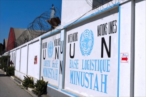 Port-au-Prince headquarters of the United Nations Stabilization Mission in Haiti (MINUSTAH), whose first chief was Chile's current ambassador to the United States, Juan Gabriel Valdés. (Credit: Larry Luxner)
