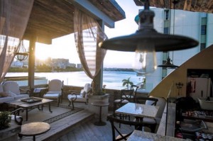 The 15-room O:live Boutique Hotel overlooks the Condado Lagoon in San Juan.