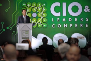 Víctor López, chairman of PRITC, during last year's conference.
