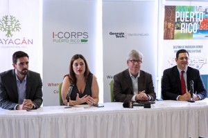 From left: executive director of the Puerto Rico Science, Technology and Research Trust,Laura Cantero, executive director of Grupo Guayacán, Keith McGreggor of Georgia Tech’s VentureLab and Puerto Rico Industrial Company Executive Director Antonio Medina-Comas.