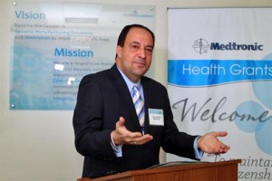 Félix Negrón, vice-president of operations at Medtronic Puerto Rico.
