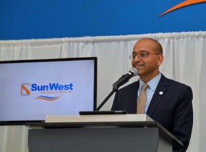 Sun West CEO Pavan Agarwal