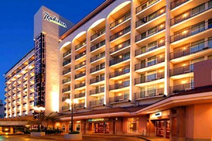 The Radisson Ambassador Plaza Hotel & Casino is a full-service hotel and casino on Ashford Avenue. (Credit: www.radisson.com)