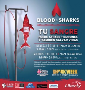 The event celebrates Shark Week’s 28th annual edition, airing this month on Discovery Channel. 