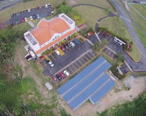 The project consists of 292 solar panels of 250 watts each, which will produce approximately 117,238 Kw. hour per year.