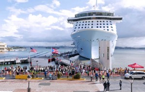 The Anthem of the Seas anchored in San Juan for the first time Nov. 13, kicking off the high tourism season.
