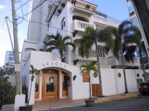 The Acacia Hotel, on Taft St., is one of five small hotels under a sole proprietorship