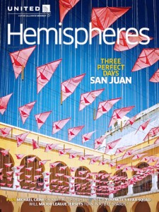 The “Hemispheres” magazine is distributed to more than 11 million readers per month, reaching a highly influential group of business and leisure travelers, the airline said.