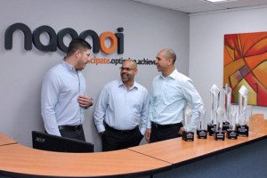 From left: Nagnoi executives Guillermo Caicedo, José Luis Rivera, and Alan Koo.