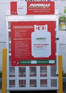 The supply of 20-pound cylinders will eventually be available at more than 250 Puma Energy service stations islandwide.