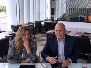 Marnie Marquina, director of marketing and sponsorship and José A. Ayala-Bonilla, general manager of the mall discuss first-year results.