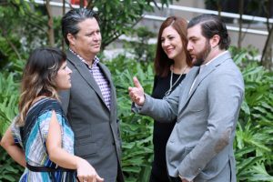 Angimielle Latorre and Dana Montenegro from SeriouslyCreative, Nelia Villanueva and Antonio Duarte from DuartePino.