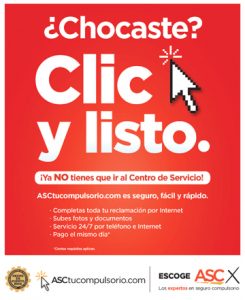 The new service is backed by a $500,000 advertising campaign, "Clic y listo."