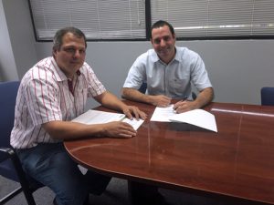 Puerto Rico Home Insurance co-founders Luis F. López-Córdova and Javier Cortés-Gónzalez.