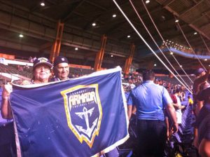 Jacksonville Armada fans show their support of their team during the recent match-up with the Puerto Rico Football Club. (Credit: Diego Andres Cantor)