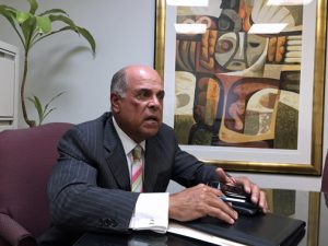 Financial Institutions Commissioner Rafael Blanco.