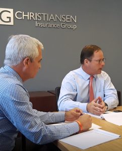 From left: Juan J. Del Nido, executive vice president and Ralph Christiansen, president of CIG.