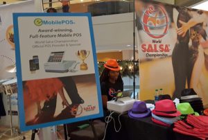The software for tablet and mobile point-of-sale was used for admission and retail merchandise sales at the World Salsa Championships and other events in 2017 and beyond, company executives said.